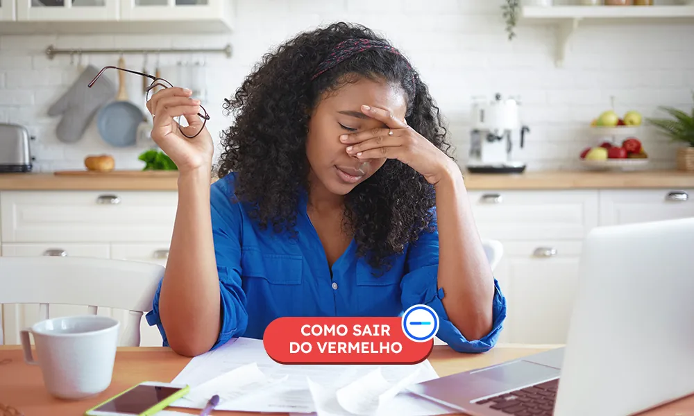 Como sair do vermelho