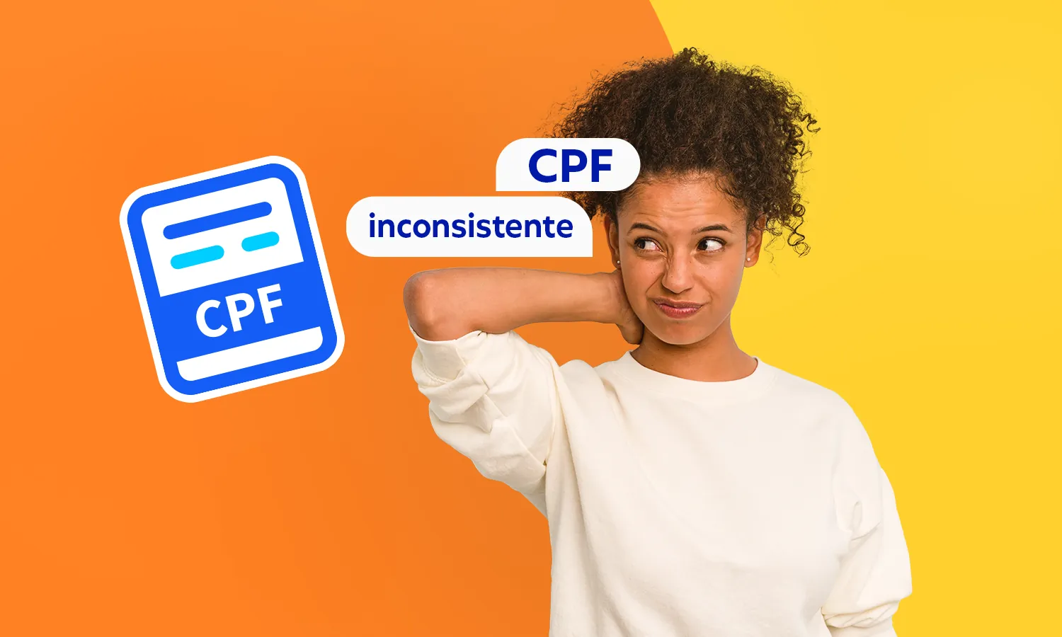 Problema de cpf inconsistente no cadastro nis