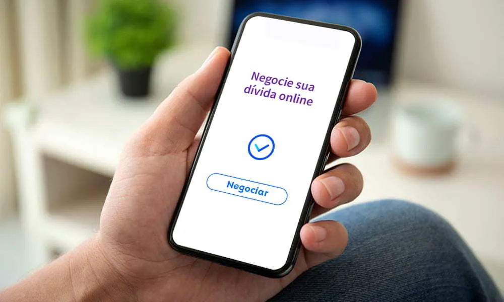 Negociar dívidas online