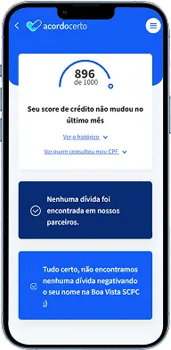 Confira seu Score e Monitoramento de CPF