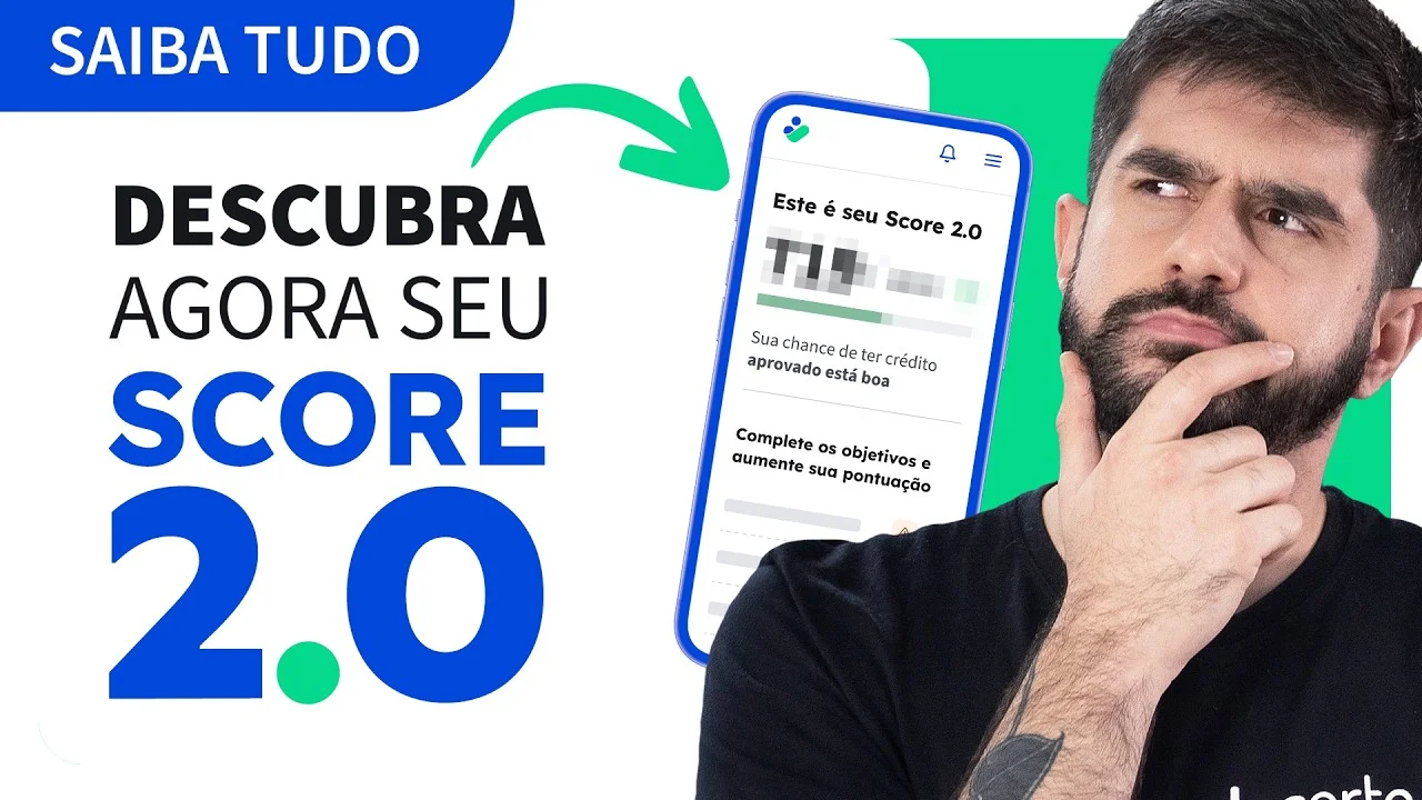 Como Saber Meu Score 2.0? GRÁTIS, Rápido e Fácil!